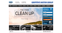 Desktop Screenshot of griffithsmotorgroup.ie